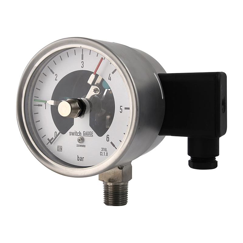 All Stainless Steel Electric Contact Pressure Gauge